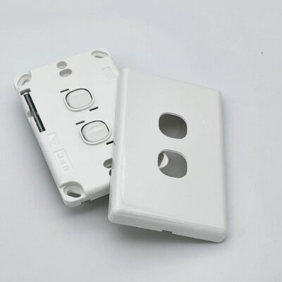 NPE 2-Gang Switch Vertical 16A