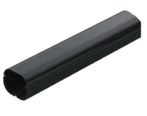 Wall Hung Duct  80mm 2M Lengh Black