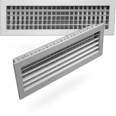 Double Deflection Register 300*100 With Removable Core
