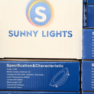 LED 12w 115cut WarmWhite 3000K 40pcs/box