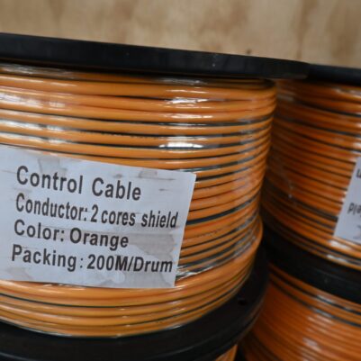 2*0.75mm 2Copper conductordrain wire7*0.16mm copper 200m/drum orange