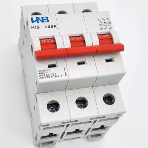Isolator/Main Switch 3 Poles 100A-MIS