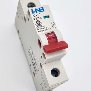 Isolator/Main Switch 1 Pole 125A-MIS