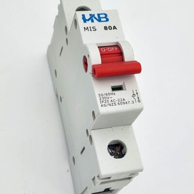HNB MIS Isolator Main Switch 1-Poles 80A