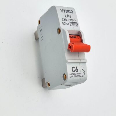 Plugin 6A 1P C-curve 3kA-VYNCO