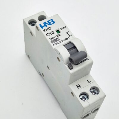 HNB RCBO 1-Pole 10A 6KA KNO