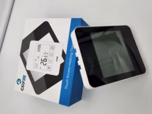 HNB Underfloor Heating Thermostat Controller Black 10k
