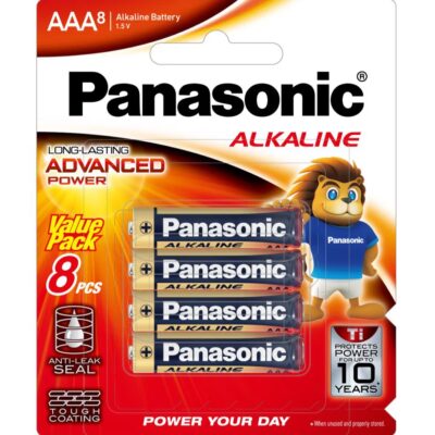 BATTERY Alkaline AAA 8PK