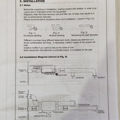 HNB Heat Recovery Ventilation  K-10DZ