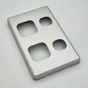 NPE Double Power Point Aluminium Cover