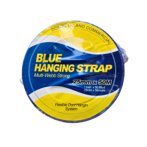 BLUE Hanging Strap PE(not)Navy Blue 25mm x 50m