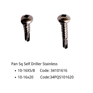 Wurth Stainless PHD SQ2 Self-Drilling Screw 20mm (200pcs)