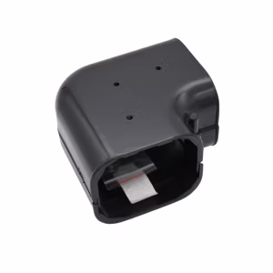 WALLHUNG DUCT ELBOW 80mm Black 40pcs/box