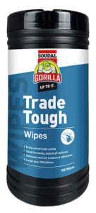 Soudal Trade Tough wipes 100pk Tub 6/pk