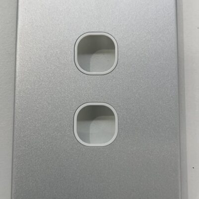 2Gang Plate With Frame