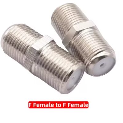 F-Female to F-Female Coaxial Adapter