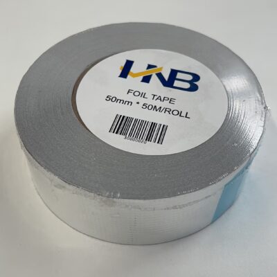 HNB Reinforced Aluminium Foil 0.3mm PE Mesh Tape 48mm*50m