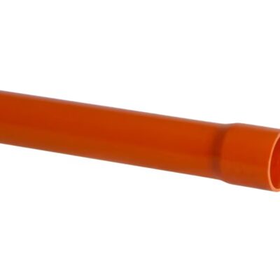 20mm Orange Solid HD Electrical Conduit 4m
