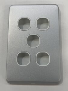 5Gang Plate With Frame
