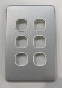6Gang Plate With Frame