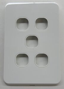 IGOTO 5-Gang Switch Plate