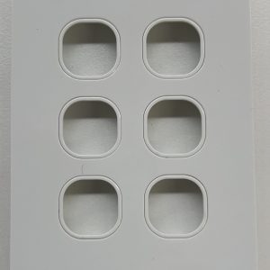 IGOTO 6-Gang Switch Plate