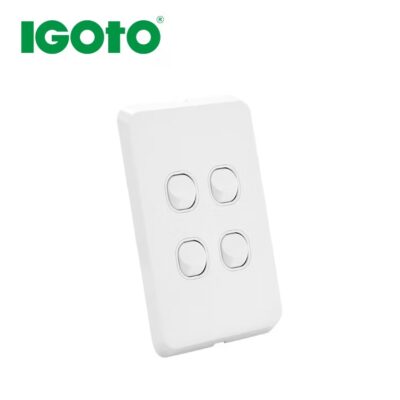 4 Gang Switch 10A Verti 2 Way