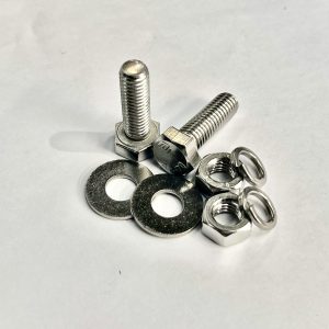 M8 boltx2 nutx2 flat washerx2 spring washerx2