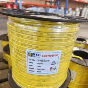 TPS Cable1.0mm 2 Way 3C 100m Yellow